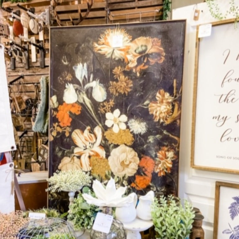 Large Floral Print