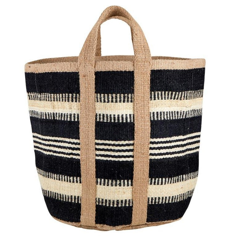 Large jute market tote