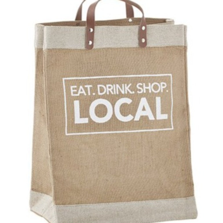Market Tote - Eat Drink Shop Local