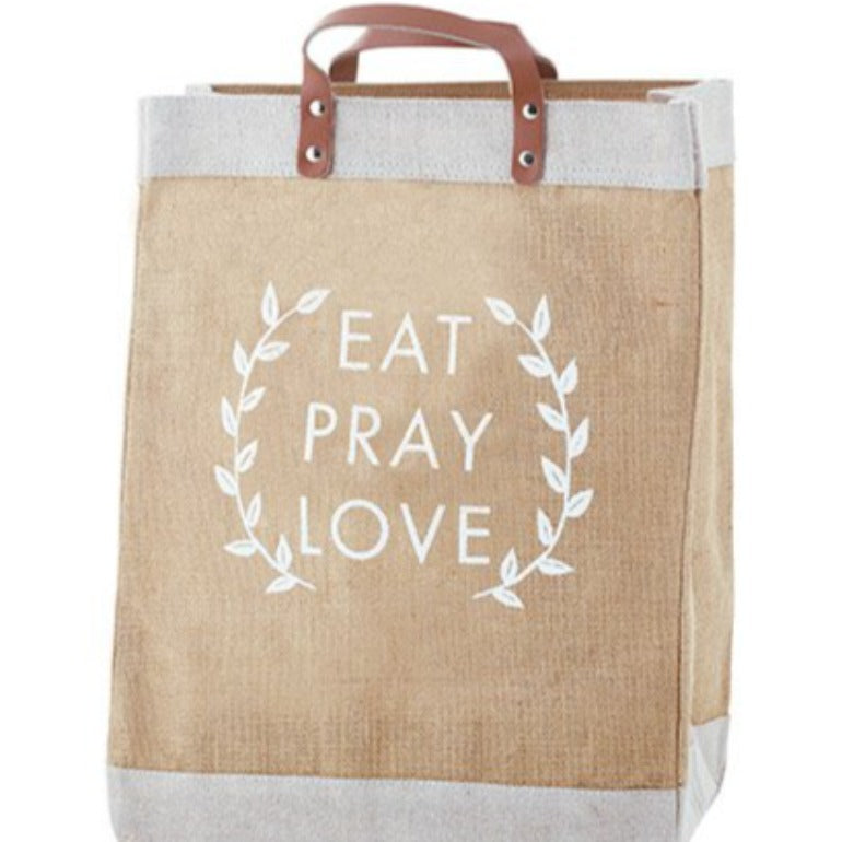 Eat Pray Love Market Tote