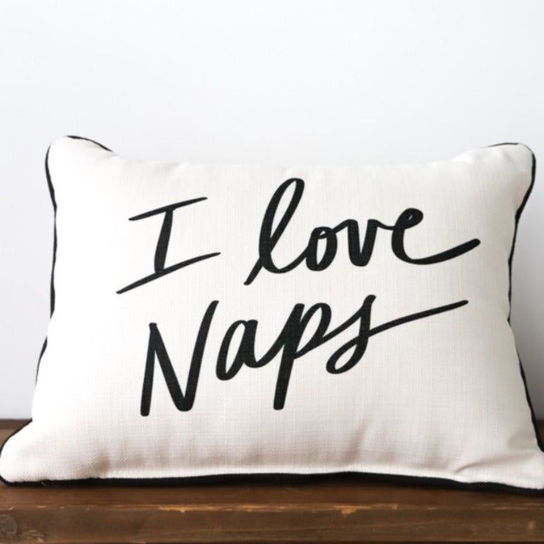 I Love Naps Pillow