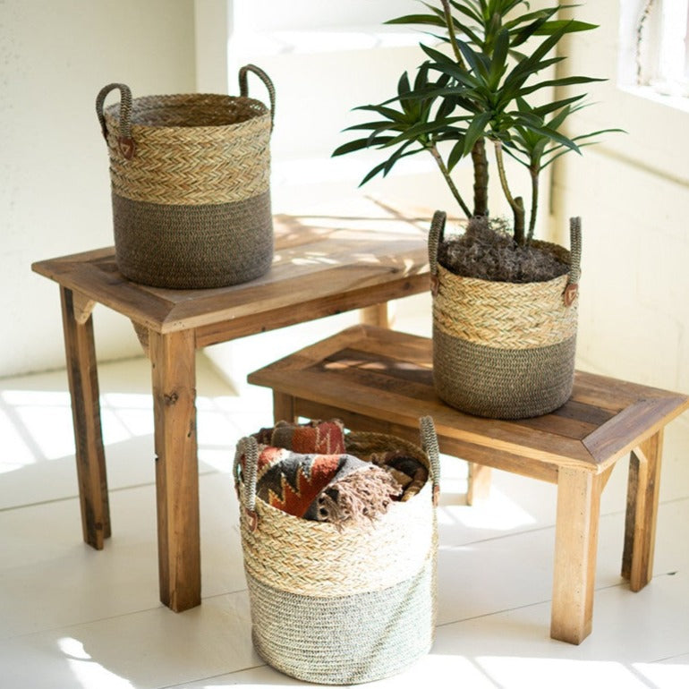 seagrass baskets