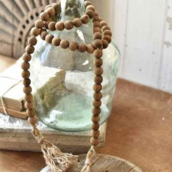 Tassel Tied Garland - Natural